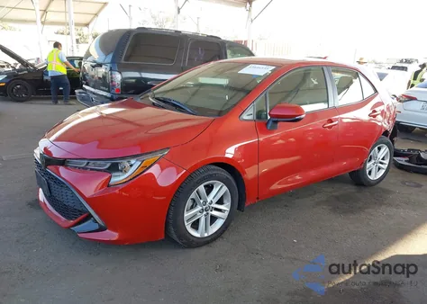 2019 Toyota Corolla Se from USA, damaged, VIN JTNK4RBE6K3058072